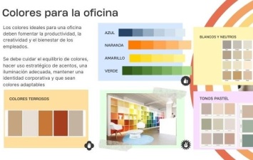 Selección de colores para la oficina ¿Cuál es el color ideal para una oficina?