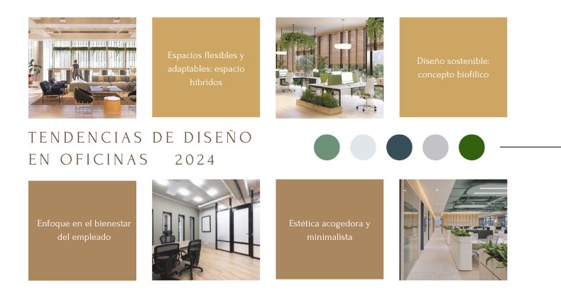 Tendencias de Diseño en Oficinas 2024