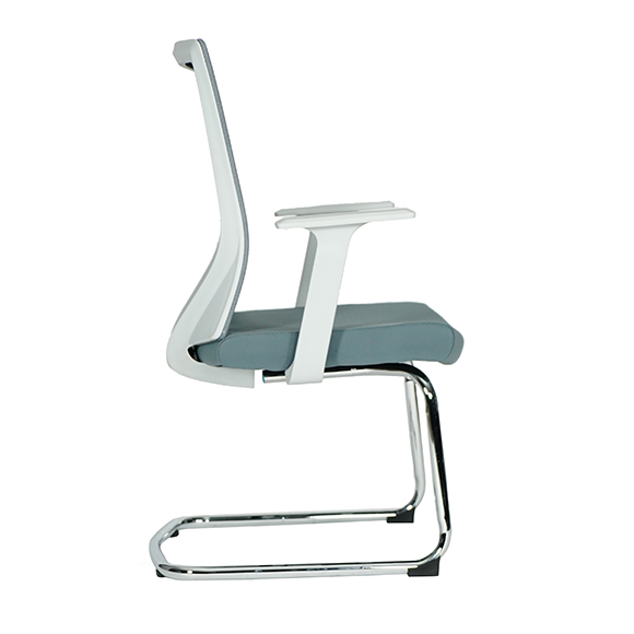 SILLA DE VISITA VISION GRIS