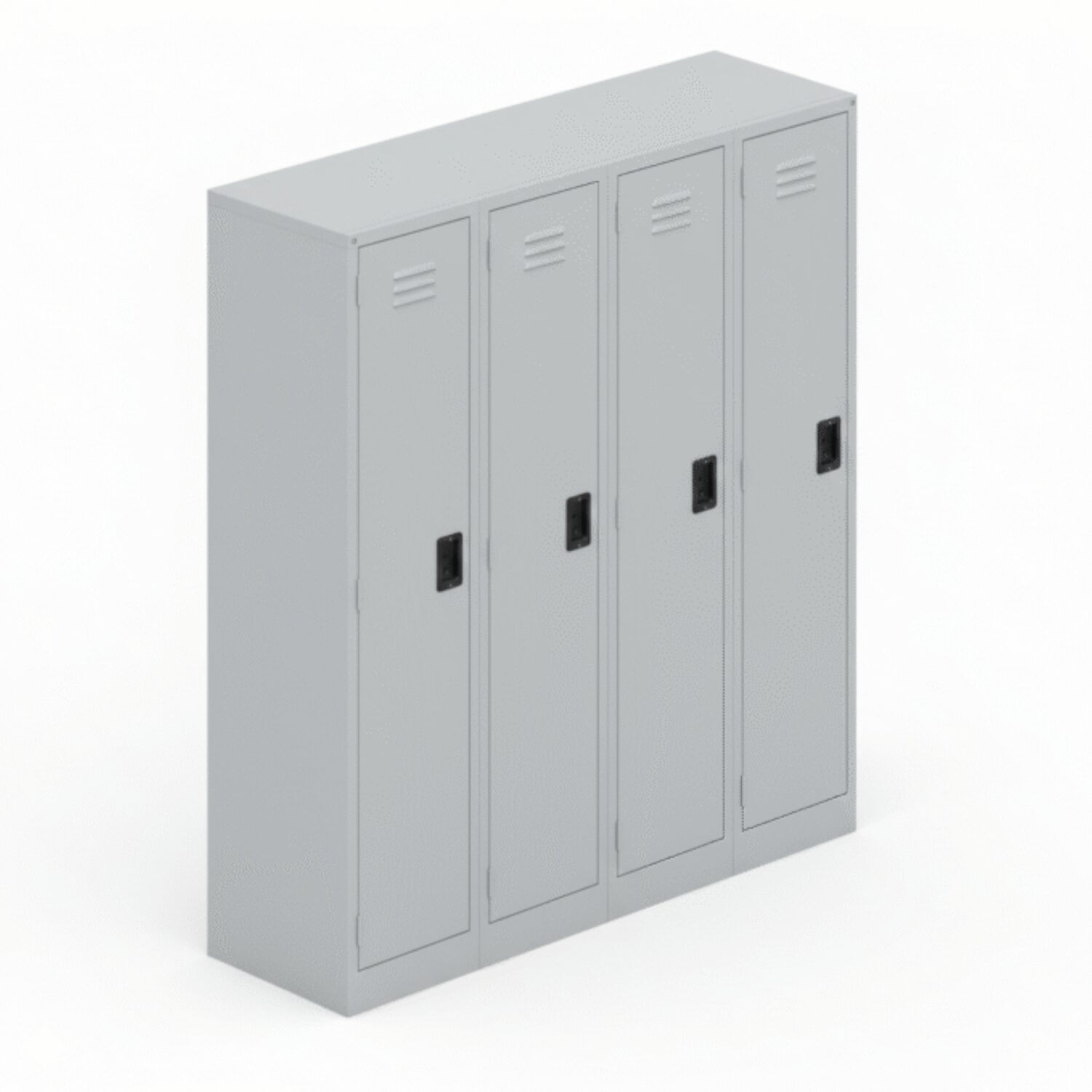 LOCKER METÁLICO CON 4 PUERTAS
