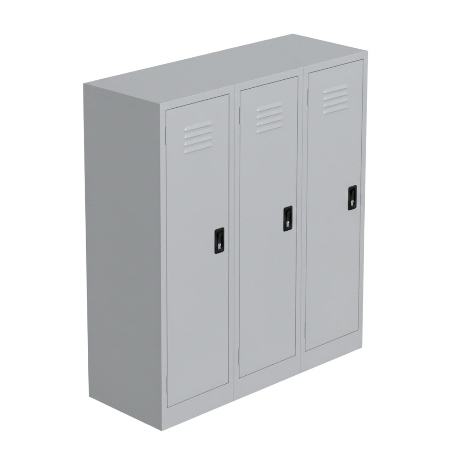 LOCKER METALICO CON 3 PUERTAS