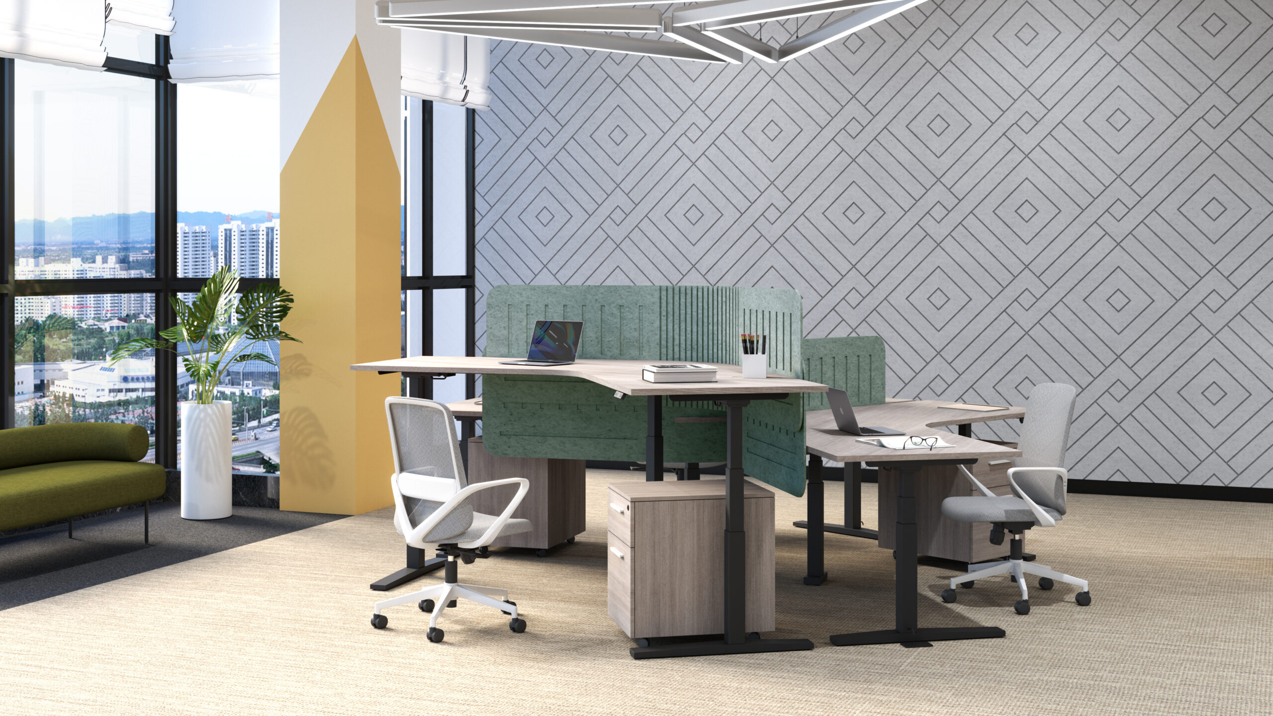 Mesa elevable Triceta - Image 3