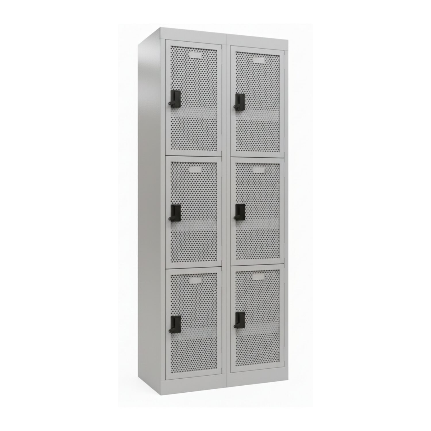 LOCKER METALICO CON 6 COMPARTIMENTOS