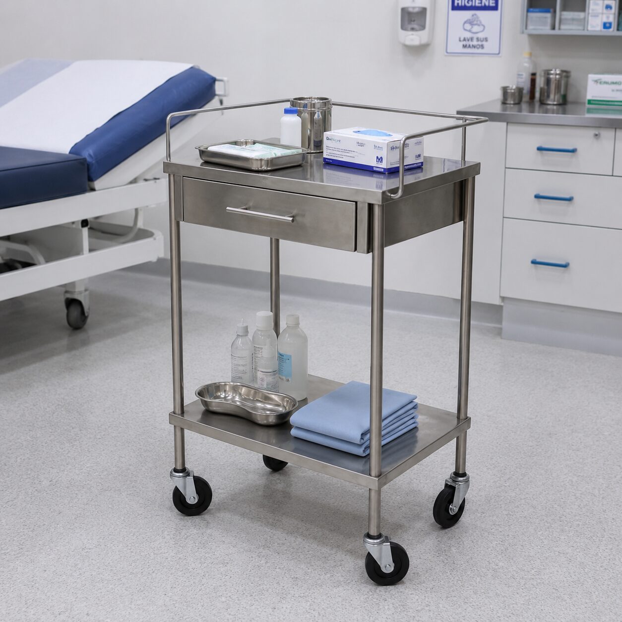 MESA PASTEUR CON CAJÓN - Image 2