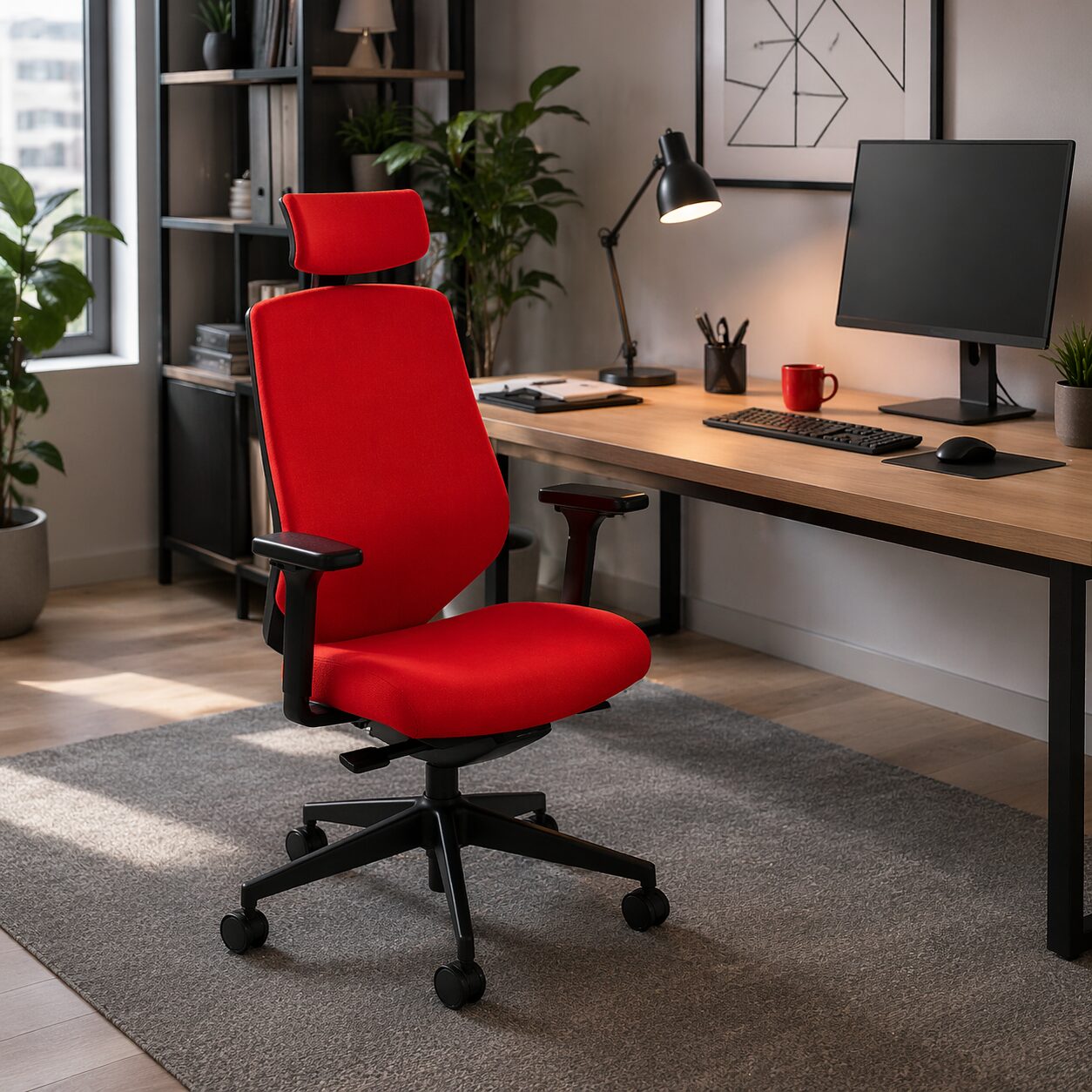 SILLA EJECUTIVA RED - Image 4